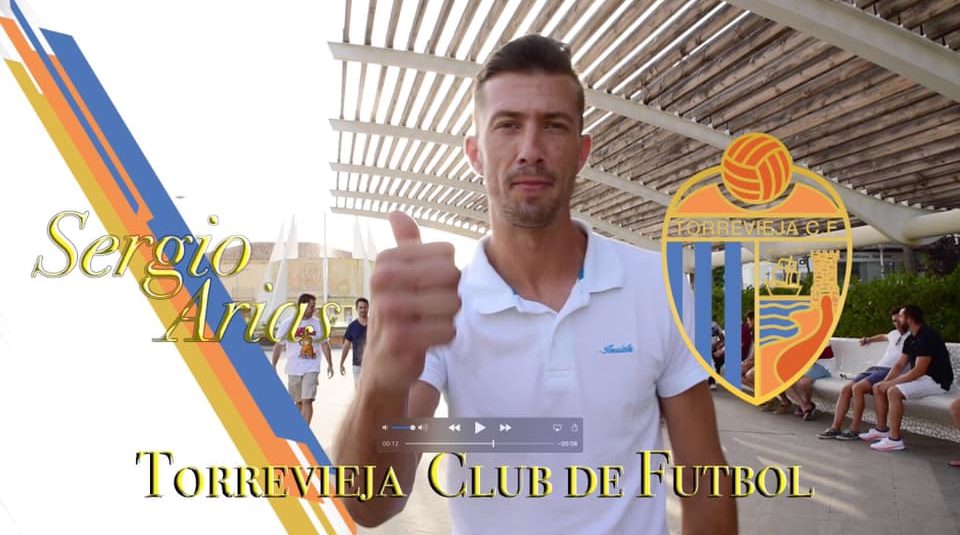 ⚽️Â Sergio Arias, primera incorporacioÌn del Torrevieja C.F. para la proÌxima temporada.