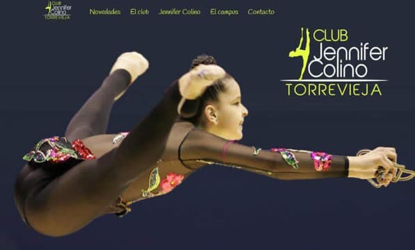 ExhibiciÃ³n de Gimnasia Ritmica del Club Jennifer Colino de Torrevieja.