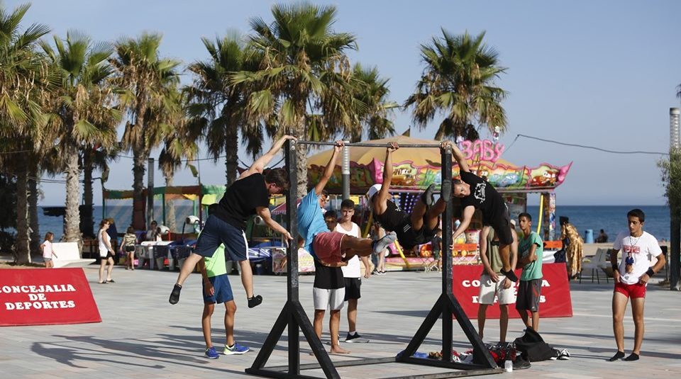 Street Workout en la Plaza EncarnaciÃ³n Puchol de la Mata
