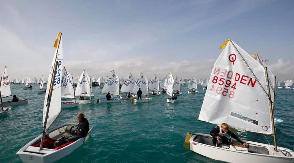 Alessandro Cortese, Lisa Vucetti y Tim Lubat, campeones del Trofeo Euromarina Optimist Torrevieja