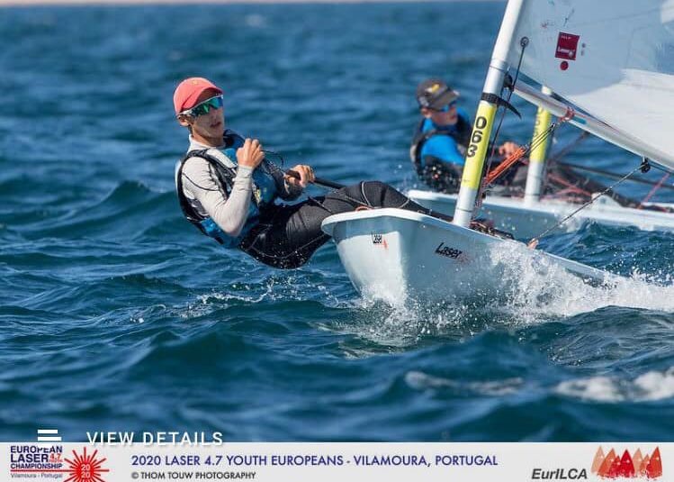 (Español) Brillante papel de Antonio López en el Campeonato de Europa 2020 de Laser 4.7