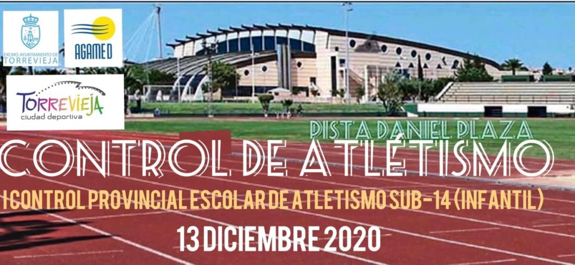 ‍♂️I Control Provincial Escolar de Atletismo sub-14 (infantil)