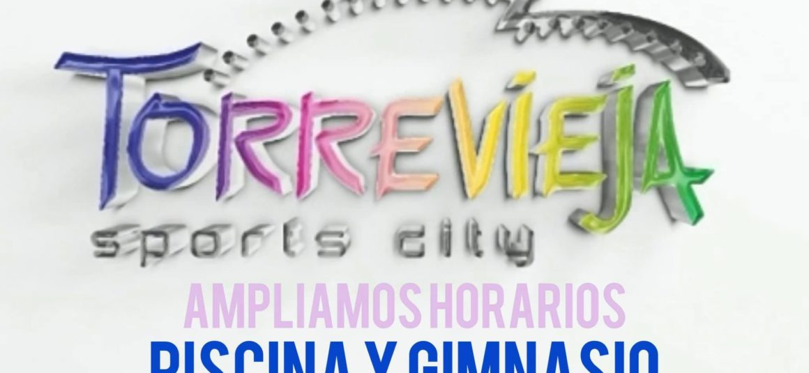 📣Mejoramos los horarios de apertura de la Piscina Cubierta y del Gimnasio Municipal‼️🏋️‍♀️🏊🏻‍♂️