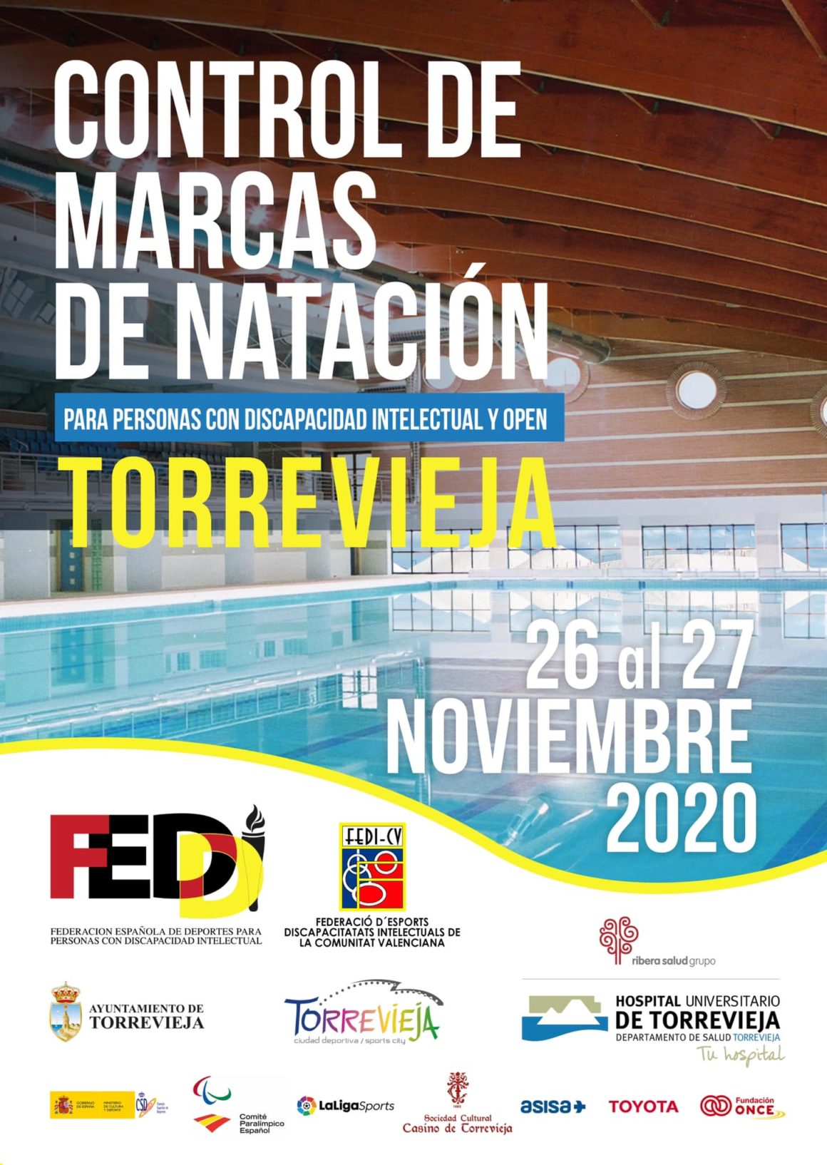 (Español) 🇪🇸🏊🏻‍♂️CONCENTRACIÓN DE LA SELECCIÓN ESPAÑOLA Y CONTROL DE MARCAS DE NATACIÓN ABSOLUTO PARA PERSONAS CON DISCAPACIDAD INTELECTUAL‼️🥇
