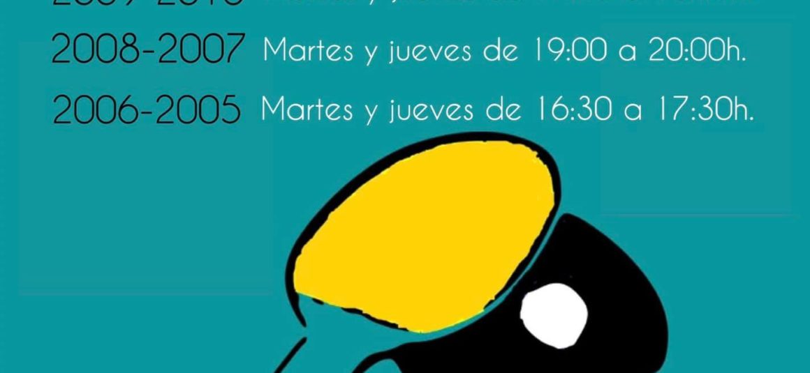 (Español) Nueva Escuela Municipal de 🏓!!TENIS DE MESA!!🏓