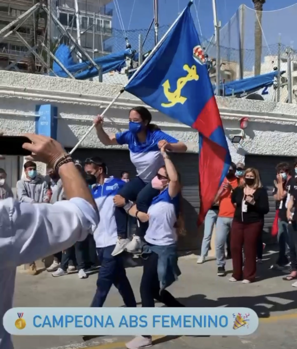 (Español) 🙌🏻MARIKI FERNÁNDEZ DEL RCNT GANA LA COPA DE ESPAÑA ABSOLUTA DE LA CLASE EUROPA Y ALBERTO ANTÓN BRONCE EN SUB 20👏🏻👏🏻👏🏻