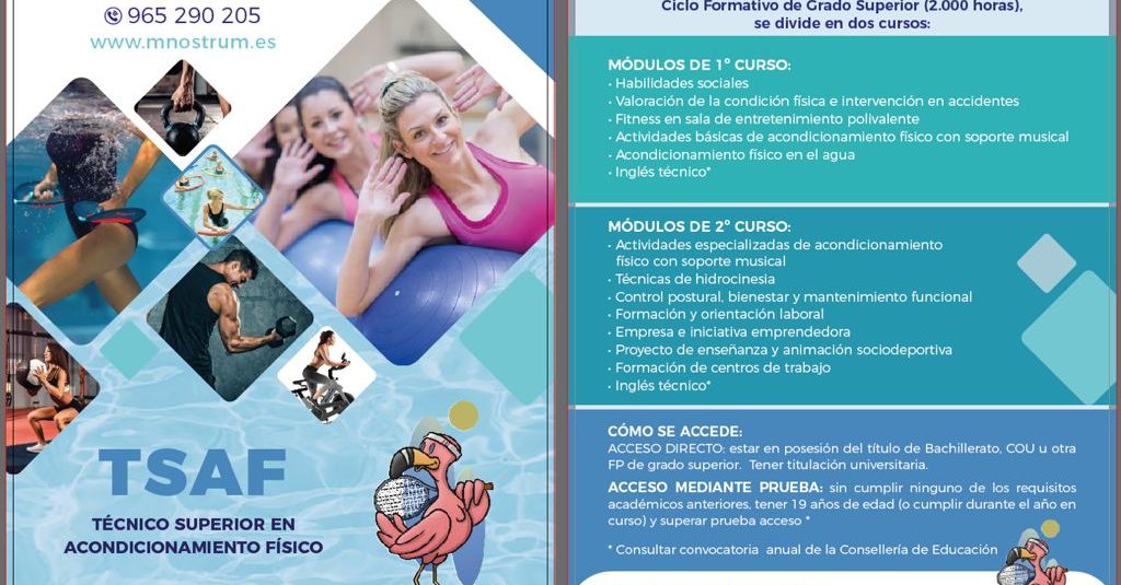 (Español) 📣NUEVOS CICLOS FORMATIVOS DEPORTIVOS EN EL IES MARE NOSTRUM.