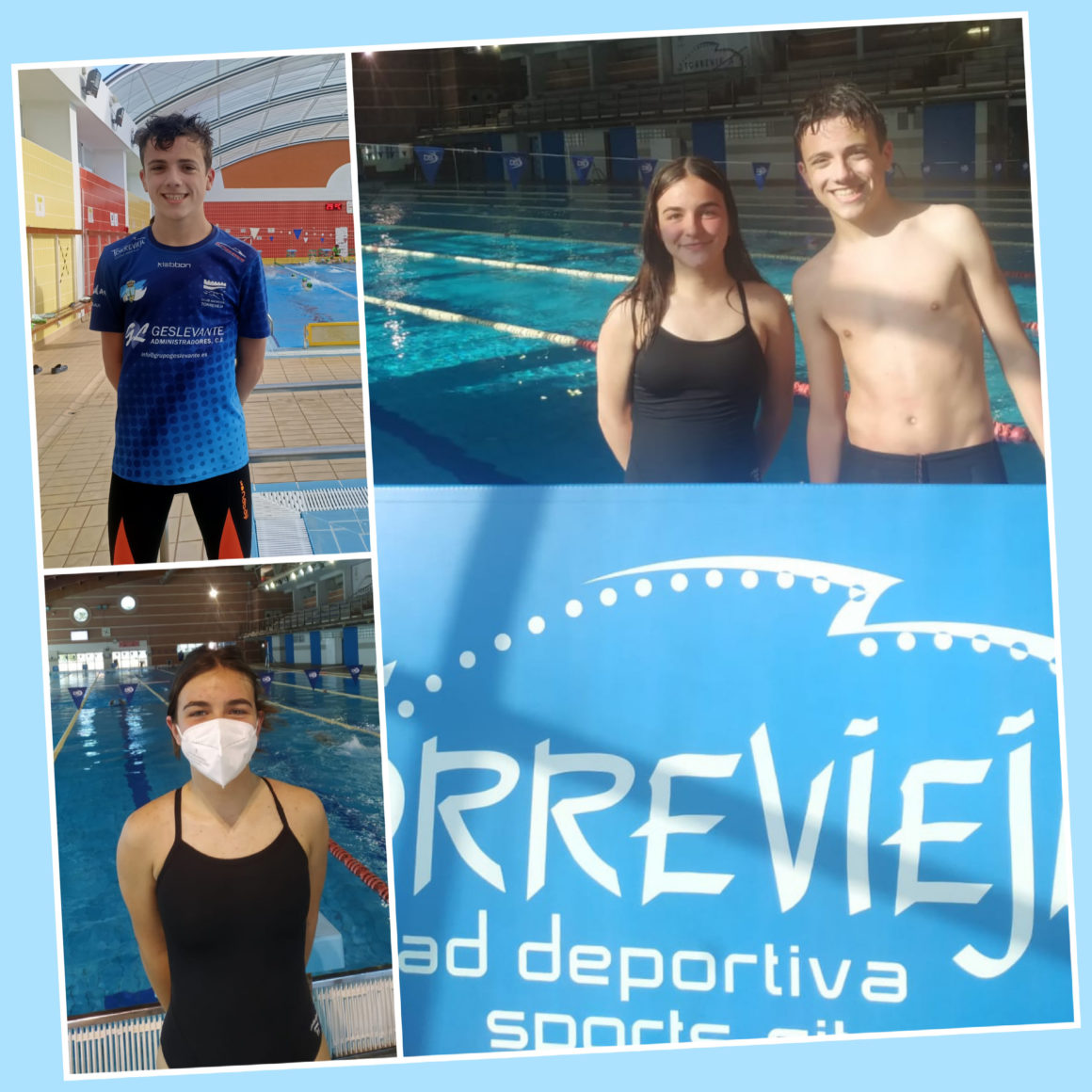 (Español) 🙌🏻Pablo Martínez y Elisa Flores, nadadores del Club Natación Torrevieja, logran la mínima B establecida por la federación Valenciana para participar en el Campeonato Autonómico de natación.