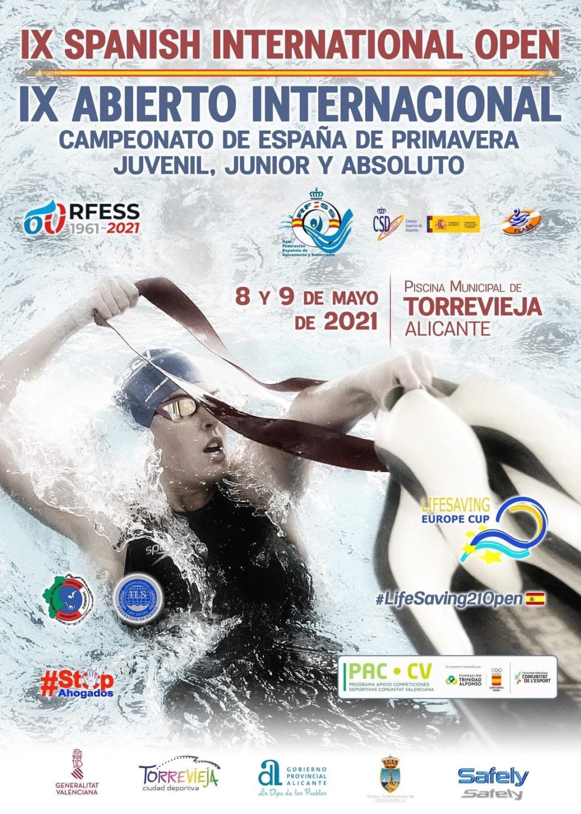 (Español) 🆘🏊🏻‍♂️RÉCORD DE PARTICIPACIÓN EN EL CAMPEONATO DE ESPAÑA DE SALVAMENTO Y SOCORRISMO