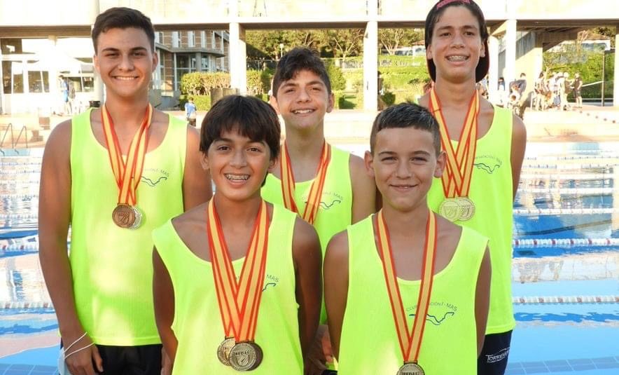 (Español) 🏆Gran actuación del Imas Torrevieja en el campeonato de España de natación con aletas infantil-cadete