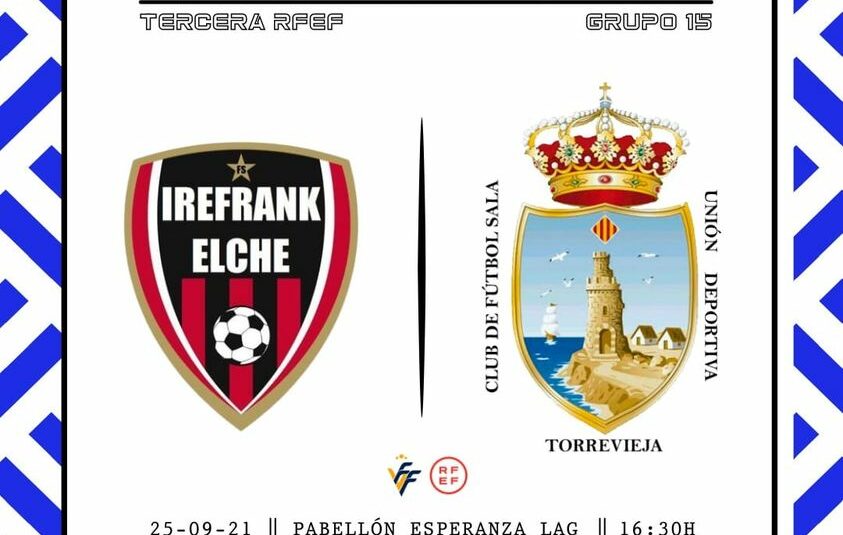 (Español) Partido del CFS Unión Deportiva de Torrevieja contra el Irefrank, mañana en Elche.