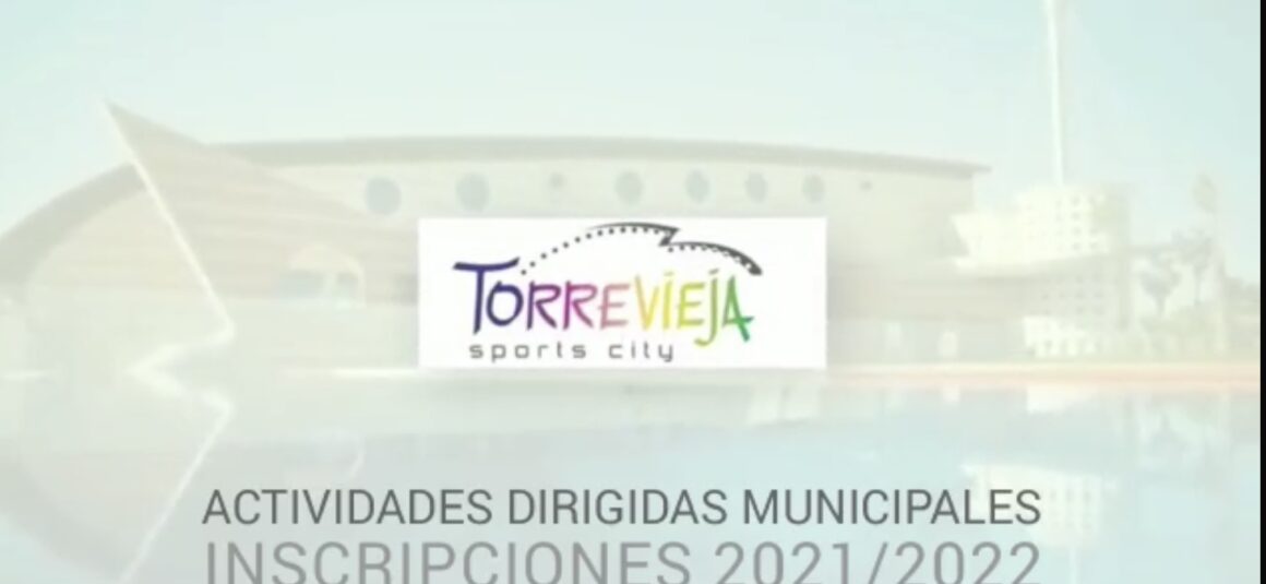 (Español) INSCRIPCIONES PARA ACTIVIDADES DIRIGIDAS MUNICIPALES 🚴‍♀️🧘‍♀️🤼‍♀️🤸‍♀️🚴‍♂️🧘‍♂️🤼‍♂️🤸‍♂️