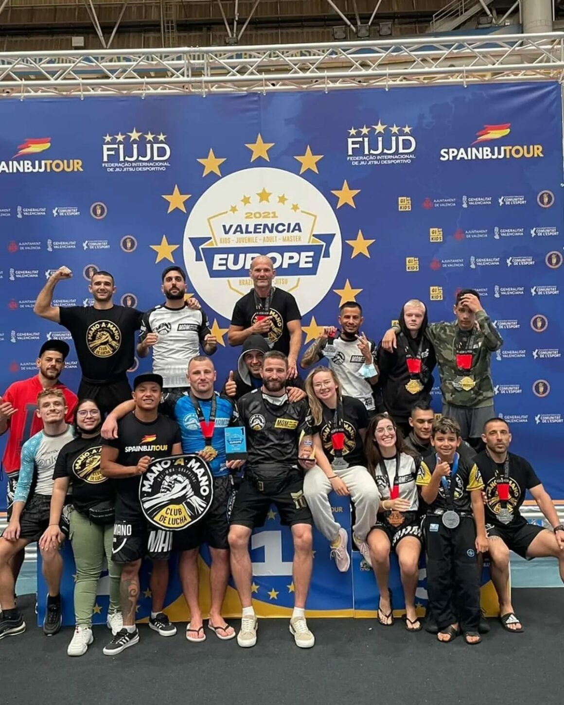 (Español) Excelentes resultados para el Club Mano a Mano Mathías Ribeiro en la EUROPE CUP BJJ No Gi 2021