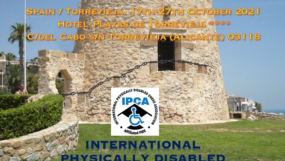 (Español) ♟ 20º CAMPEONATO DEL MUNDO DE AJEDREZ INDIVUDUAL PARA DISCAPACITADOS FÍSICOS