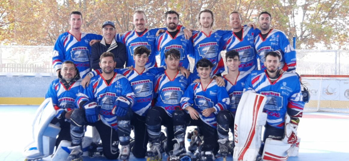 (Español) LOS HALCONES CONTINÚAN LIDERANDO LA LIGA AUTONÓMICA DE HOCKEY LÍNEA