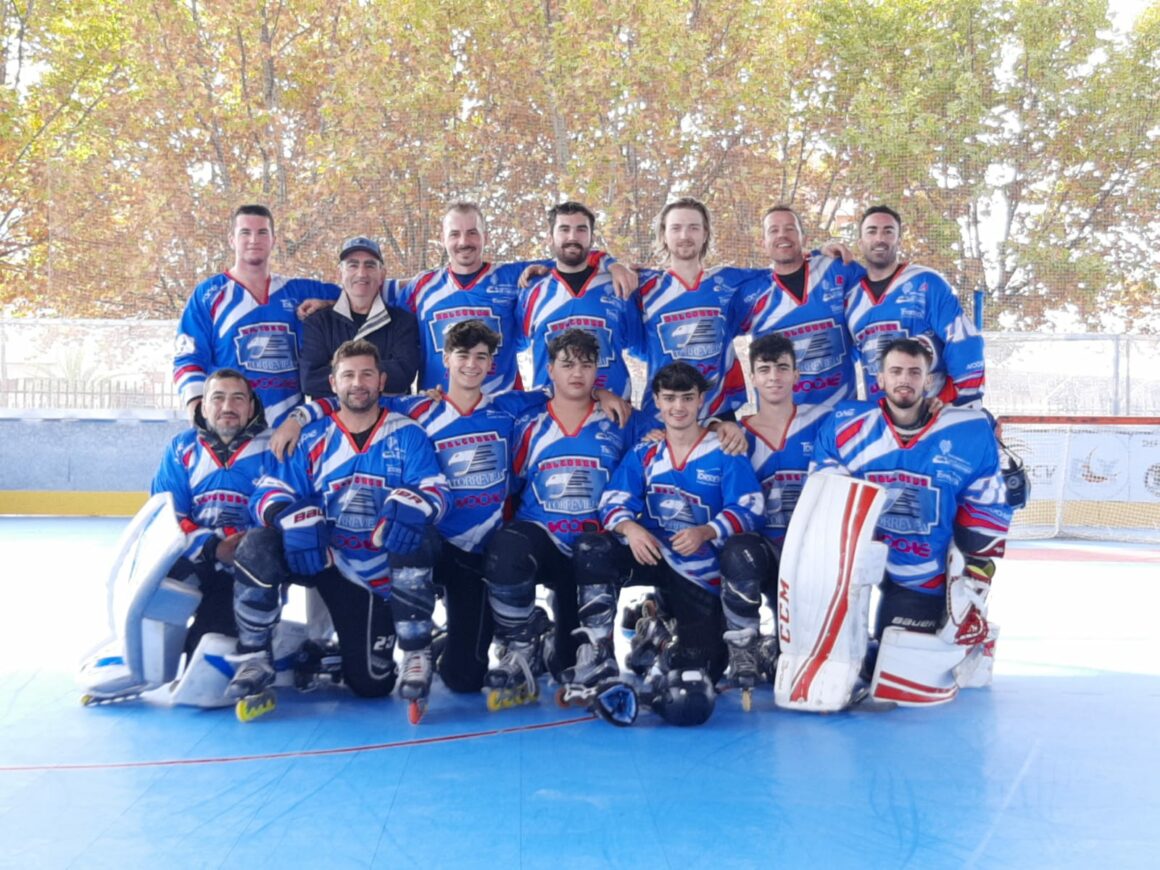 (Español) LOS HALCONES CONTINÚAN LIDERANDO LA LIGA AUTONÓMICA DE HOCKEY LÍNEA