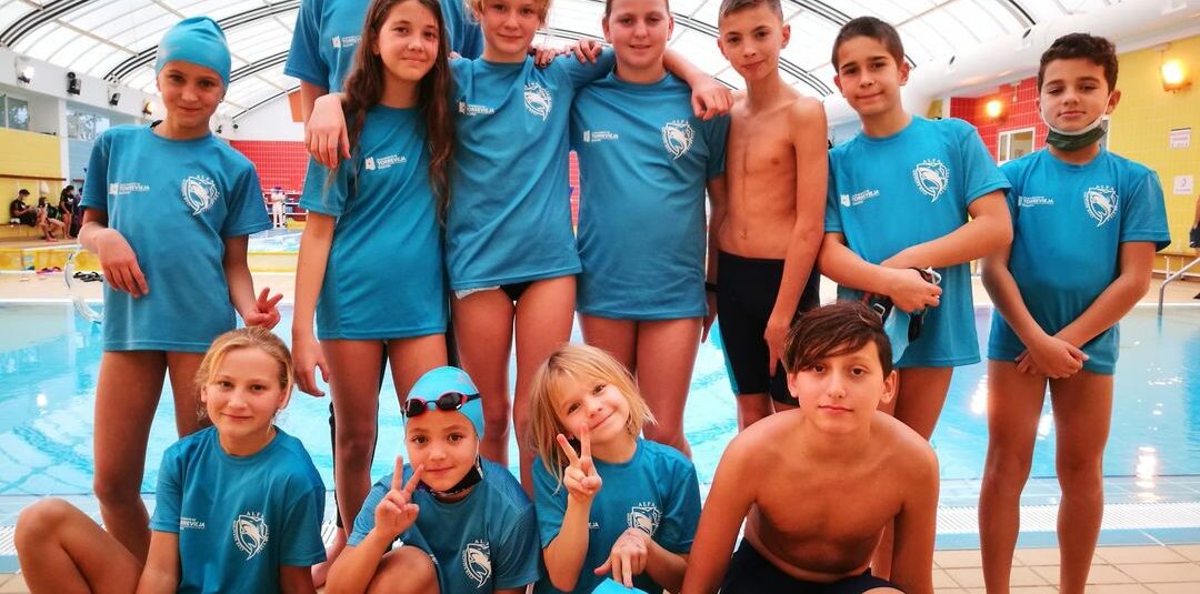 (Español) Buenos resultados para los nadadores del Club Alfa en la 3ª Liga Benjamín y Alevín, celebrada en Pilar de la Horadada.