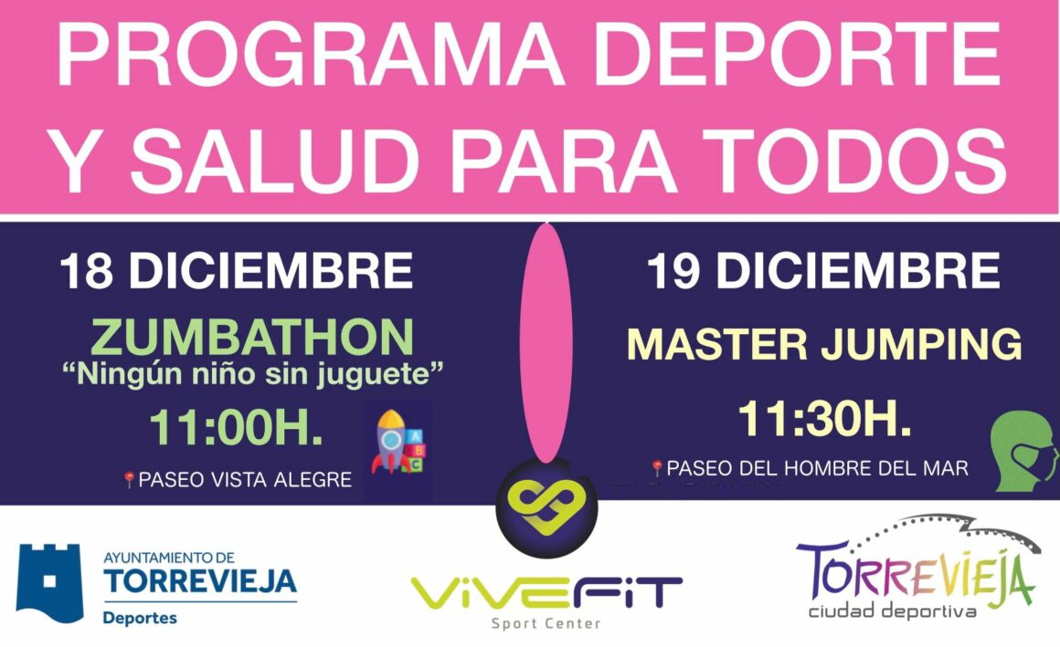 (Español) ACTIVIDADES DE “DEPORTE Y SALUD PARA TODOS” DE ESTE FIN DE SEMANA