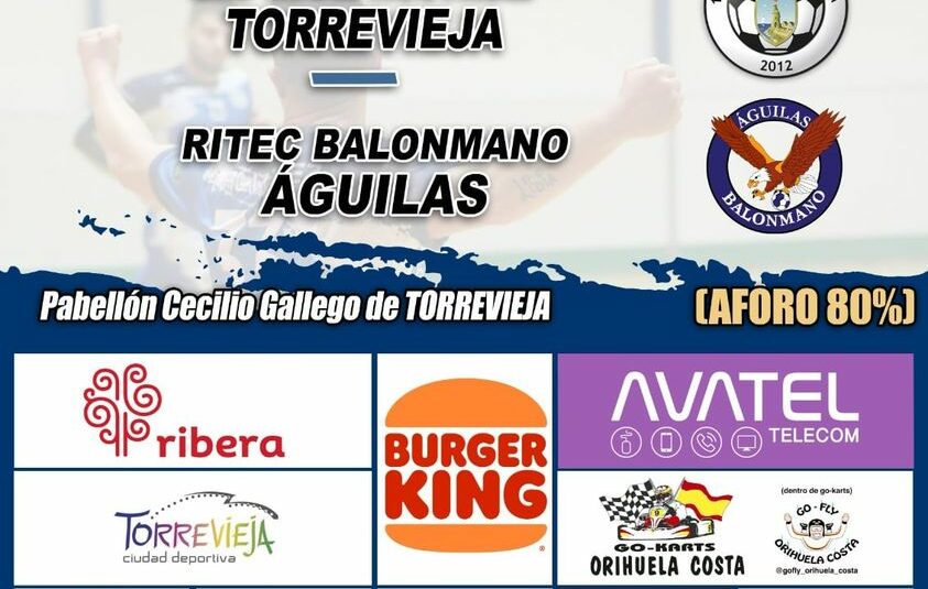 EL SÉNIOR MASCULINO DEL MARE NOSTRUM RECIBE ESTE SÁBADO AL BALONMANO ÁGUILAS