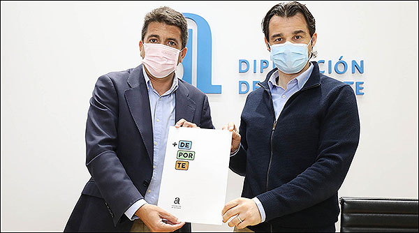 (Español) LA DIPUTACIÓN DE ALICANTE REFUERZA SU PRESUPUESTO PARA DEPORTES EN EL 2022.