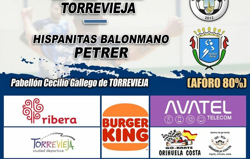 (Español) ESTE SÁBADO, EL SÉNIOR MASCULINO DEL MARE NOSTRUM RECIBIRÁ AL HISPANITAS CLUB BALONMANO PETRER.