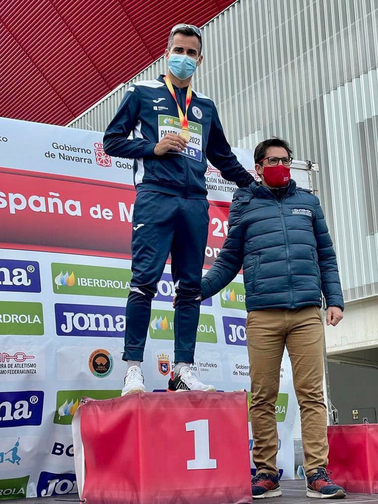 (Español) LUIS MANUEL CORCHETE, CAMPEÓN DE ESPAÑA MÁSTER M35 CON SU MEJOR MARCA PERSONAL EN 20 KM MARCHA
