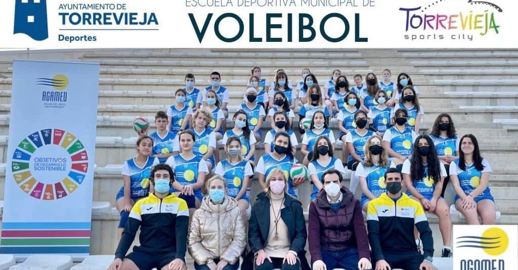 (Español) 🏐Foto oficial Escuela Municipal de Voleibol