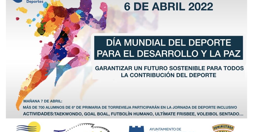 (Español) 🏆Feliz DÍA MUNDIAL DEL DEPORTE PARA EL DESARROLLO Y LA PAZ!!⚽️🏀🤼‍♂️🤸‍♀️⛹🏿‍♀️🤾🏻🏄🏼🏊🏻‍♂️🚣🏻🚴‍♀️🥇