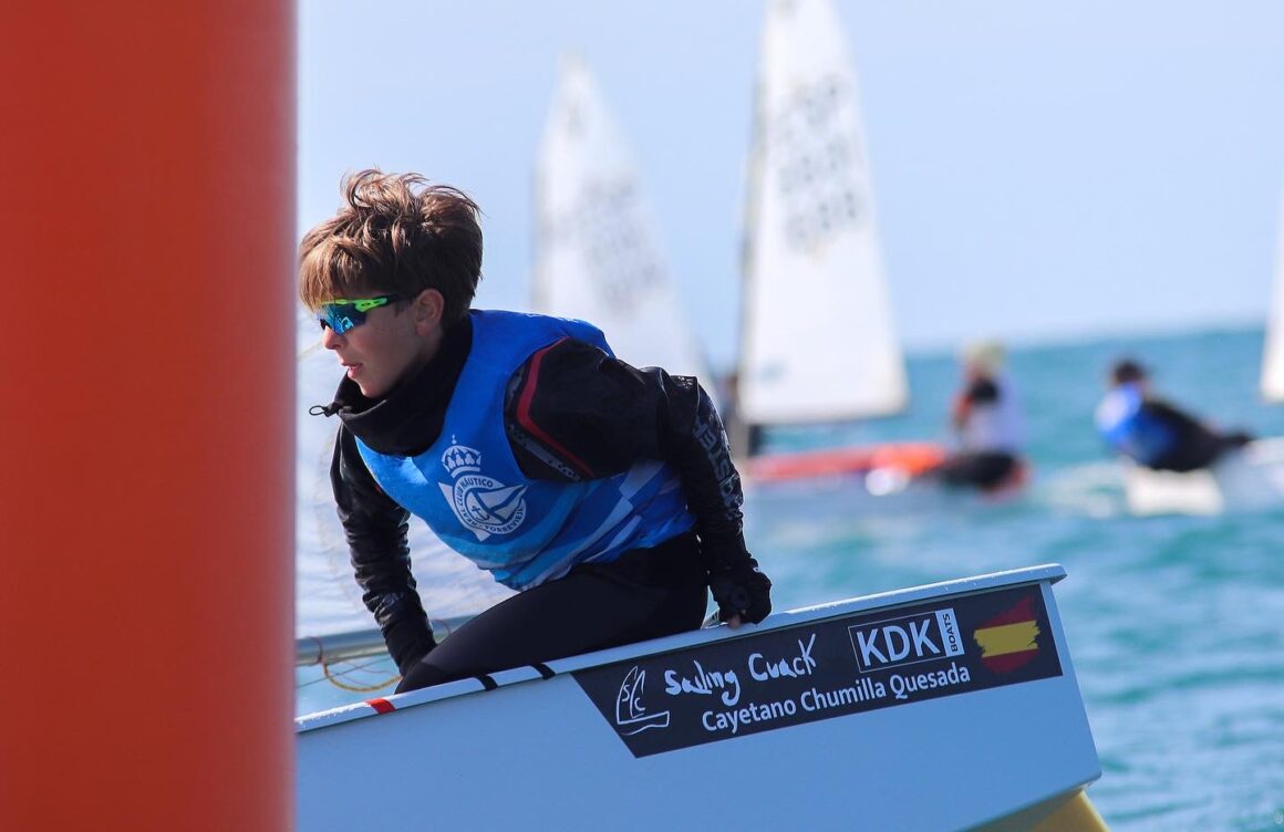 (Español) 🥉JUAN FRANCISCO CHUMILLA BRONCE EN SUB13 EN EL TROFEO RCN CALPE DE OPTIMIST A