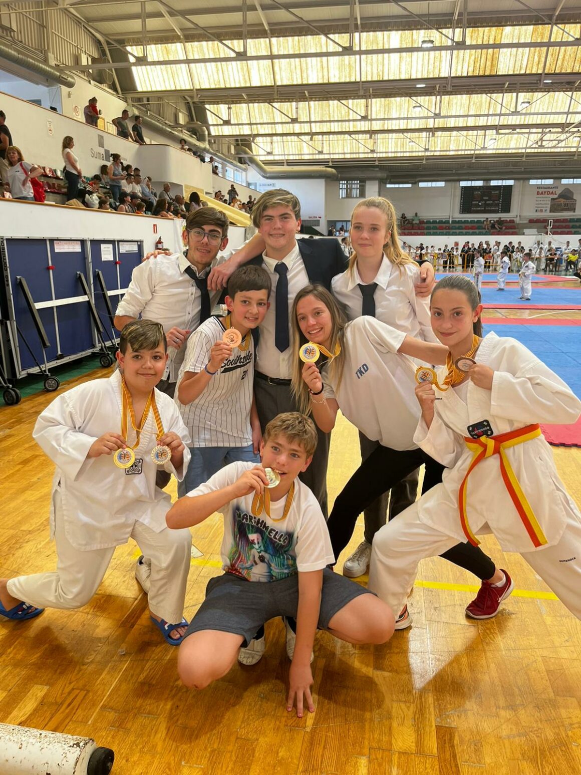 (Español) Fantásticos resultados de Club Tarkwondo en la final de la liga de la Comunidad Valenciana y la final de los Jocs Esportius de Taekwondo