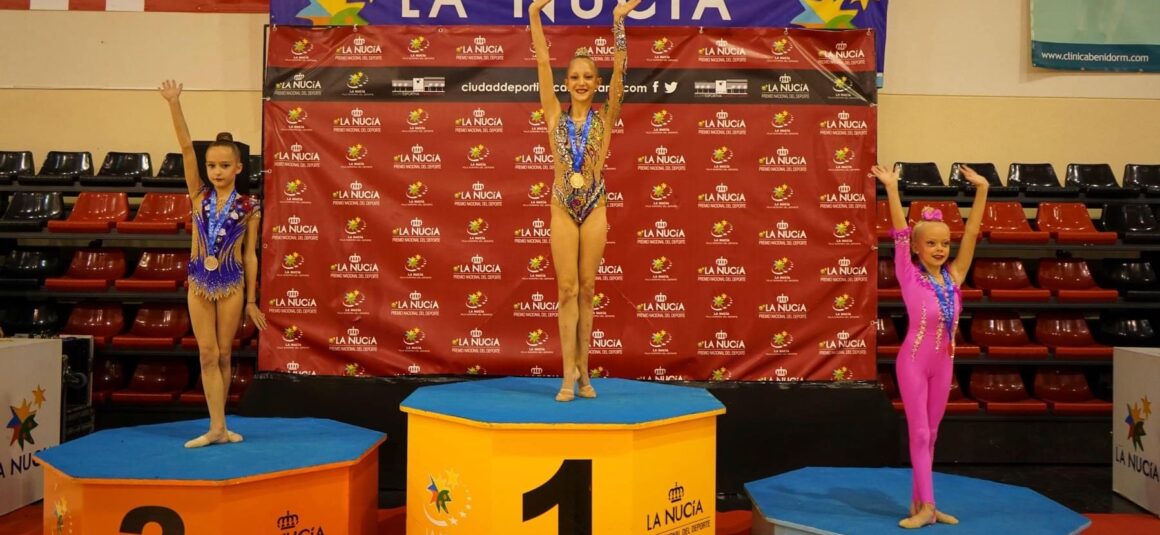 (Español) 👉🏻Nuevos éxitos para el Club Gimnasia Rítmica Jennifer Colino Torrevieja en el Campeonato Provincial Absoluto Individual y Equipos