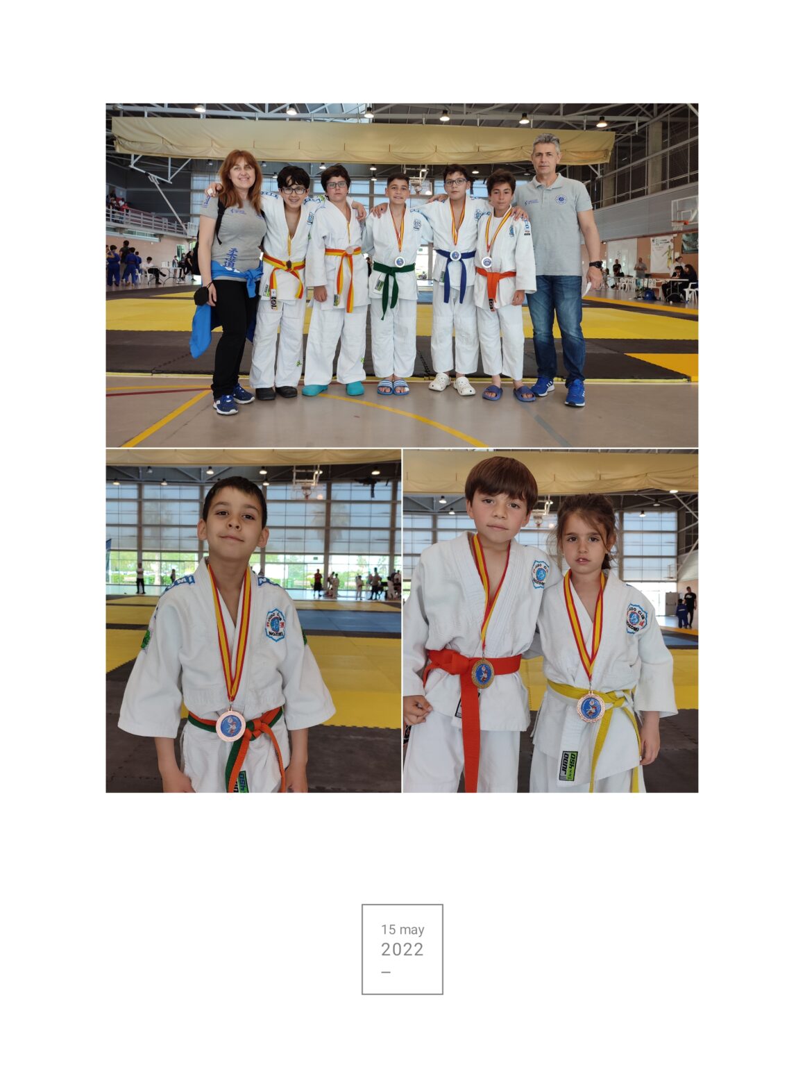 (Español) 🥇🥇🥈🥉🥉🥉 6 MEDALLAS PARA EL JUDO CLUB NOZOMI EN CATARROJA (VALENCIA)
