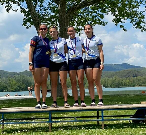 (Español) 🥇🥇2 OROS, 🥈🥈🥈3 PLATAS Y 🥉🥉2 BRONCES EN EL XVI OPEN INTERNACIONAL DE REMO EN BANYOLES para el RCNT