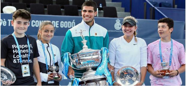 (Español) 👉🏻Charo Esquiva campeona del Barcelona Open Banc Sabadell sub-14!!👏🏻👏🏻👏🏻