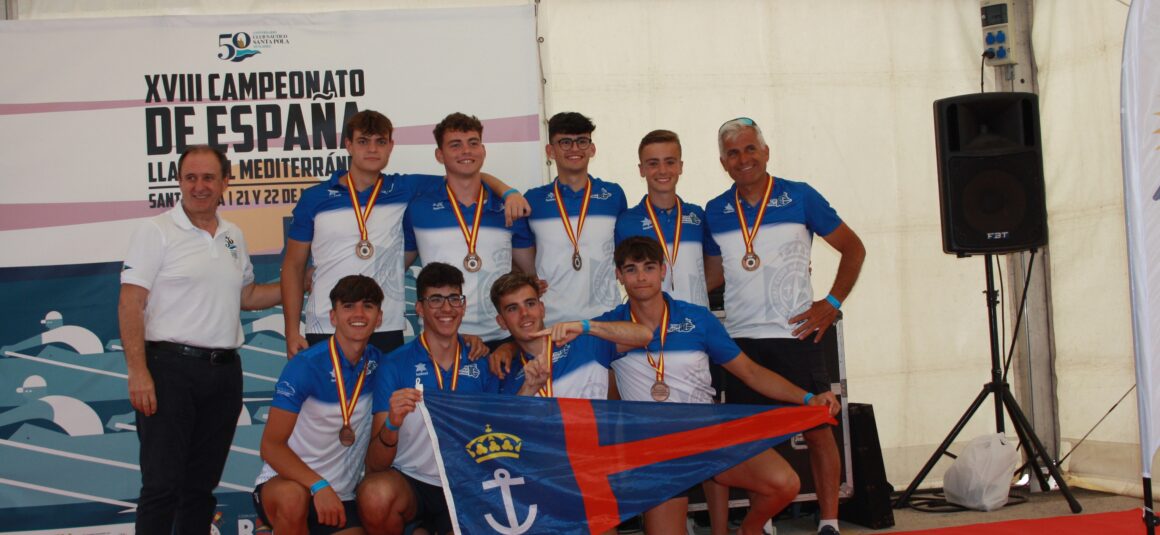 (Español) 🥉El RCNT consigue el bronce en los juveniles masculinos en el XVIII Campeonato de España de Llaut en Santa Pola