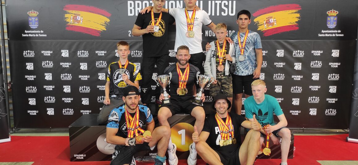 (Español) Grandes resultados del MANO A MANO torrevieja en el CAMPEONATO DE ESPAÑA BRAZILIAN JIU JITSU DE LA FIJJD en SALAMANCA