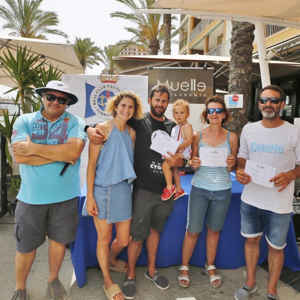 (Español) 👉🏻Éxito de participación en la regata Restaurante el Muelle con 20 barcos y más de 100 deportistas✌🏻