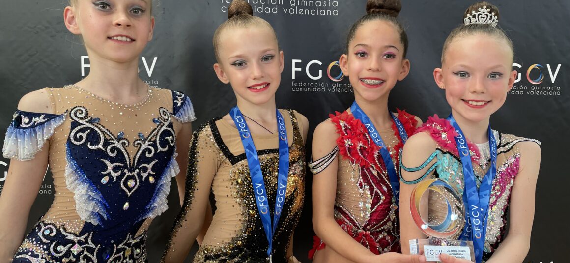 (Español) Seis gimnastas del Club Gimnasia Rítmica Jennifer Colino logran la clasificación para el Campeonato Nacional Absoluto