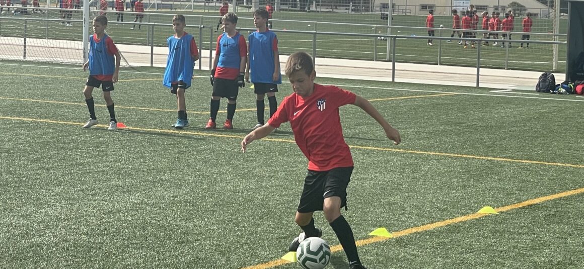 (Español) 📸Comienza el campus del Atlético de Madrid!!⚽️