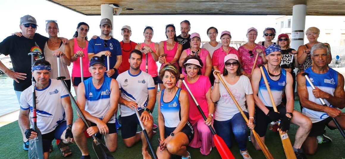 (Español) 🚣Nace el primer equipo de Dragon Boat BCS en el RCN Torrevieja “Sal Rosa” de mujeres que han superado el cáncer de mama