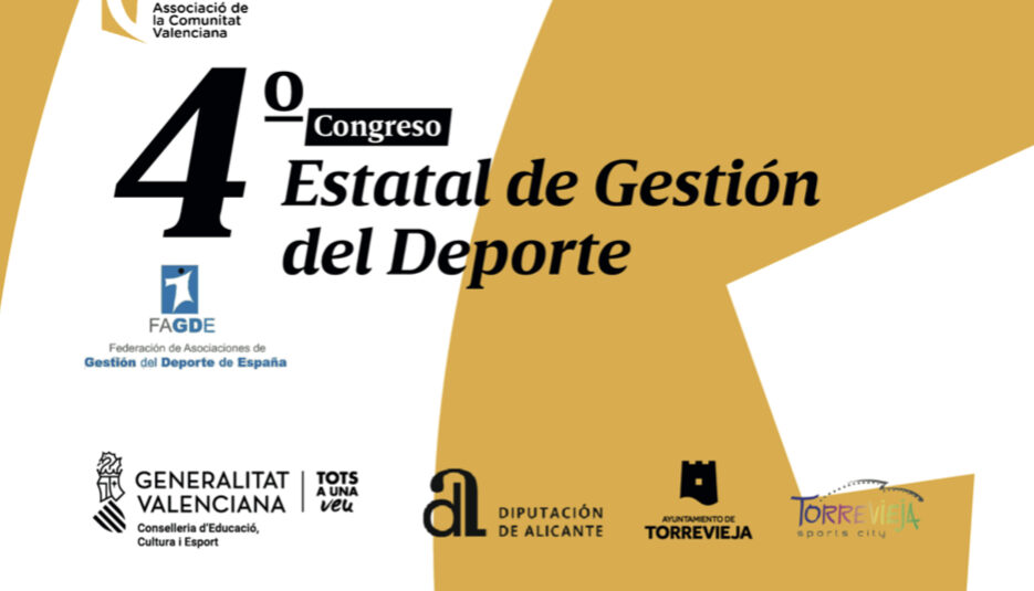 🏆EL 8º CONGRESO DE GESTIÓN DEL DEPORTE Y 4º CONGRESO ESTATAL DE GESTIÓN DEL DEPORTE, SE CELEBRARÁ EN EL AUDITORIO INTERNACIONAL DE TORREVIEJA, LOS DÍAS 20 Y 21 DE OCTUBRE