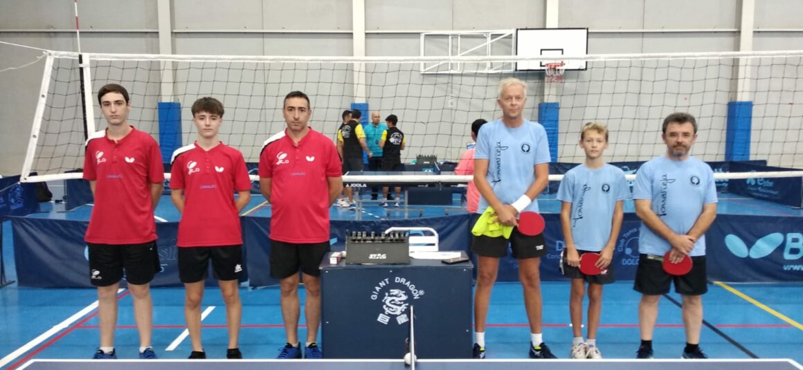 👉🏻La Escuela Municipal de TENIS MESA de Torrevieja, se impone al Aspe por 6-0