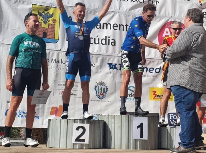 (Español) 🏆Jozsef Huhasz, del Club Ciclista Torrevieja 🥈SUBCAMPEÓN DE EUROPA en la categoría M60!!👏🏻👏🏻