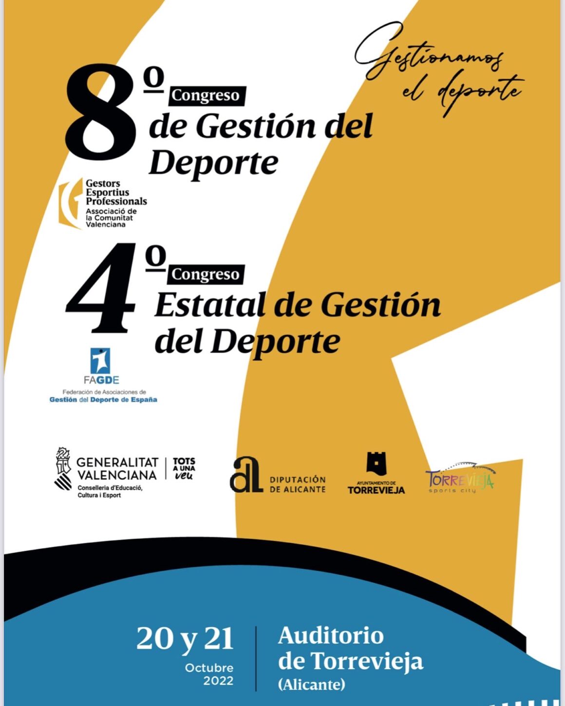 (Español) 🏆El Congreso de GEPACV y FAGDE arranca analizando las tendencias del deporte y su gestión al servicio de la sociedad👏🏻