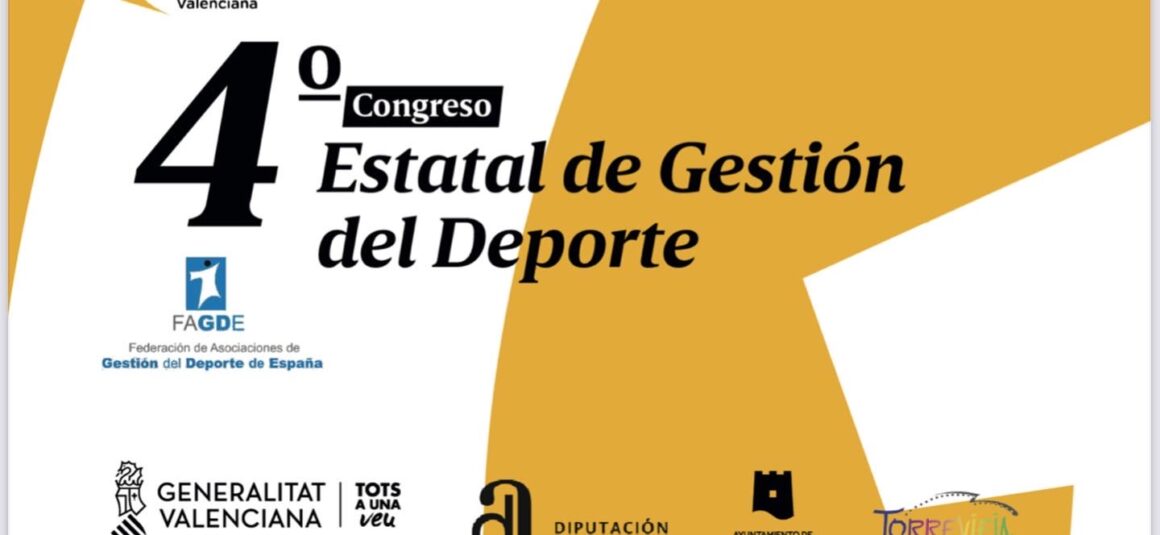 (Español) 🏆El Congreso de GEPACV y FAGDE arranca analizando las tendencias del deporte y su gestión al servicio de la sociedad👏🏻