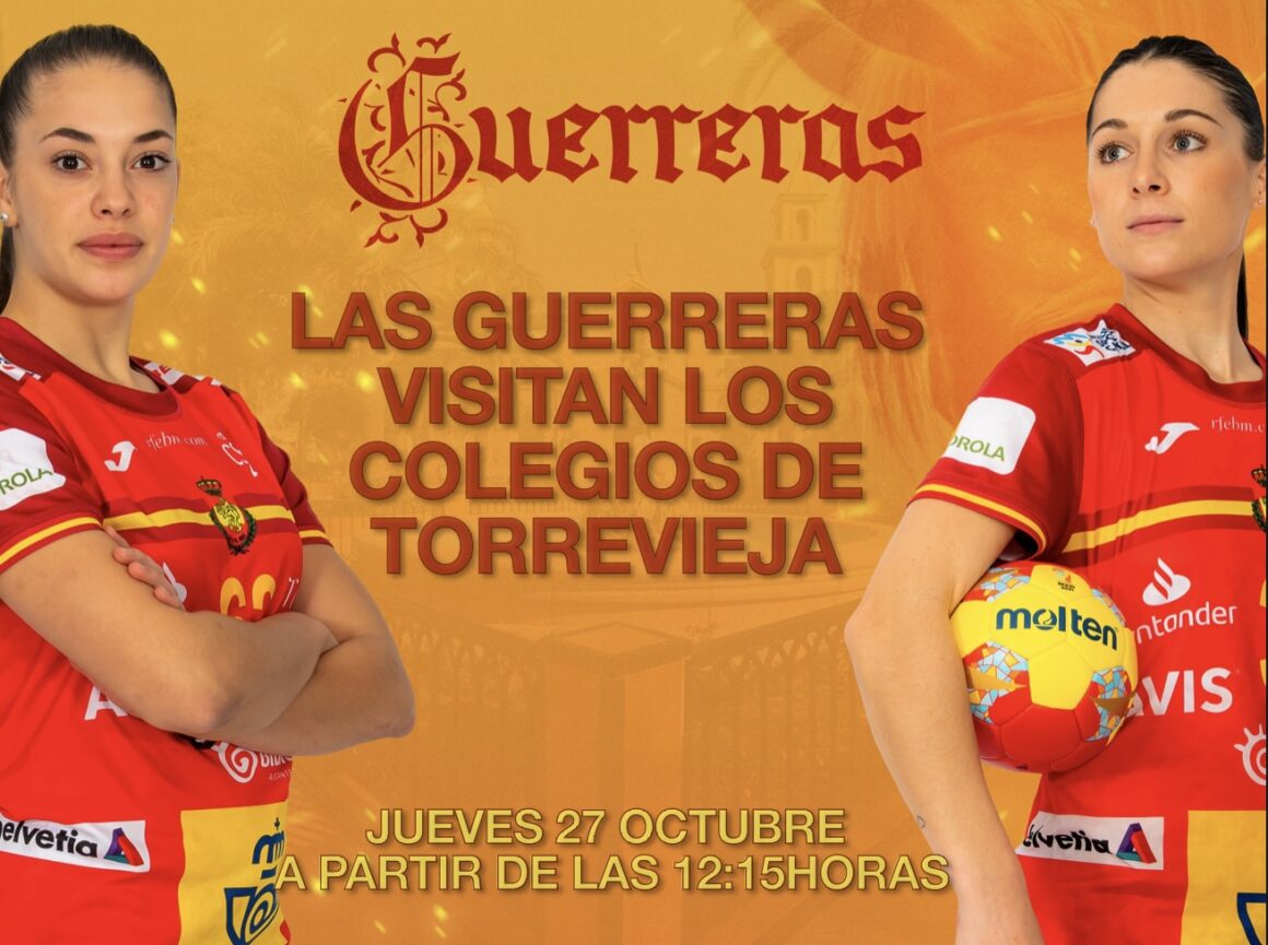 (Español) 📍Las 🇪🇸#GUERRERAS visitarán los colegios de Torrevieja.👏🏻
