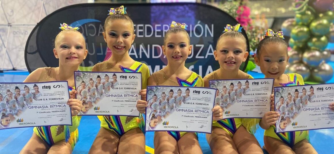 (Español) 🤸🏻‍♂️LAS PREBENJAMINES Y ALEVINES DEL CLUB GIMNASIA RÍTMICA TORREVIEJA, SÉPTIMAS DE ESPAÑA Y LAS CADETES EN EL TOP 20 DE ESPAÑA