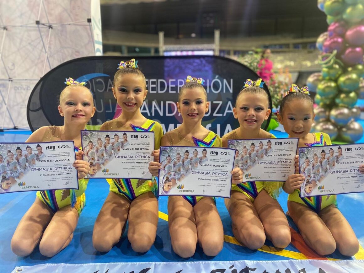 (Español) 🤸🏻‍♂️LAS PREBENJAMINES Y ALEVINES DEL CLUB GIMNASIA RÍTMICA TORREVIEJA, SÉPTIMAS DE ESPAÑA Y LAS CADETES EN EL TOP 20 DE ESPAÑA