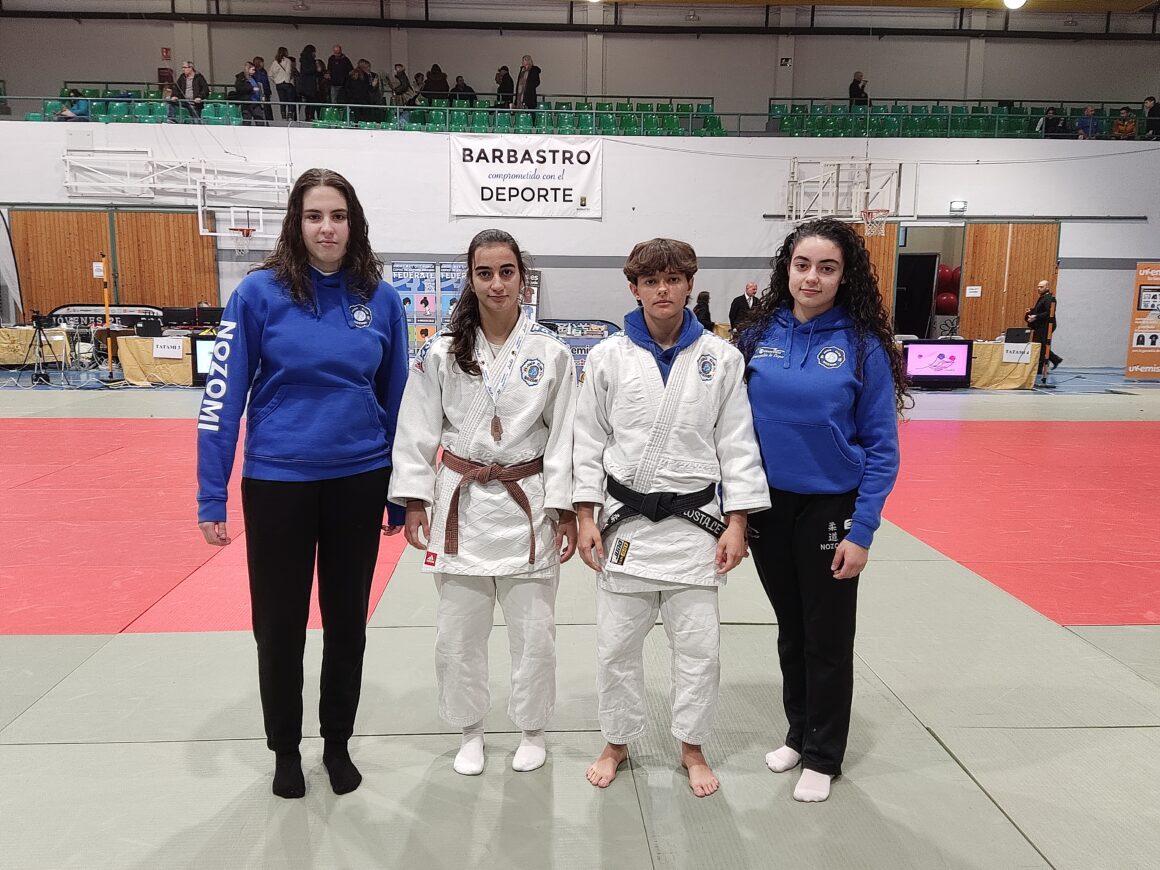 (Español) 🥋EL JUDO CLUB NOZOMI SUMA UN NUEVO 🥉BRONCE EN LA COPA DE ESPAÑA “A” DE ARAGÓN