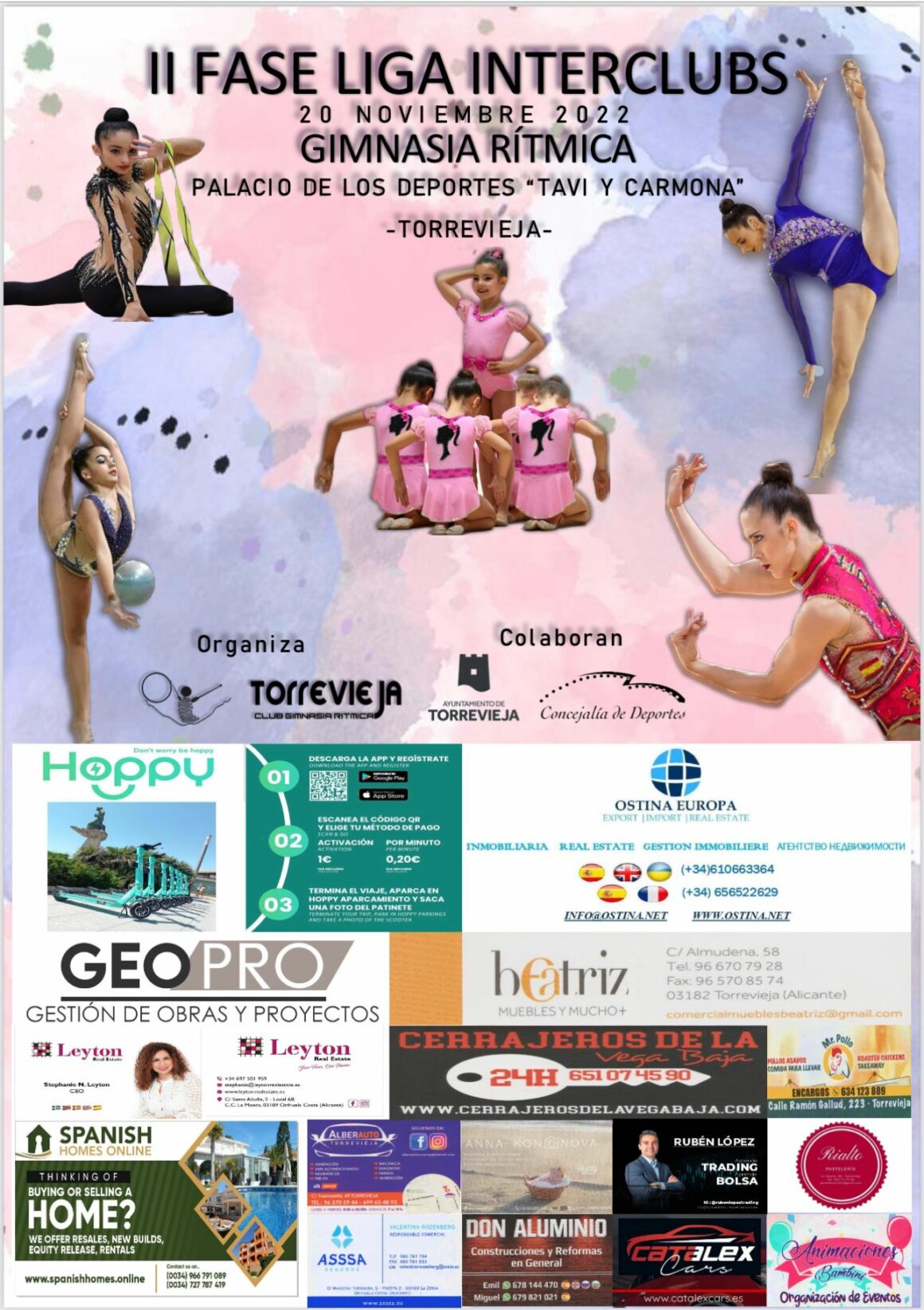 (Español) II Fase Liga Interclubs de Gimnasia Rítmica.